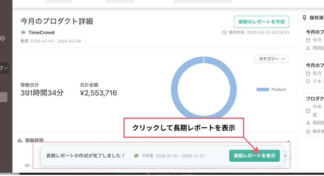 作成完了通知